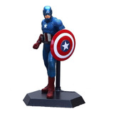 Capitao America 22 Cm Vingadores Avengers Crazy Toys