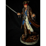 Capitão Jack Sparrow Piratas Do Caribe 24cm Action Figure 