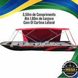 Capota 04 Arcos C/ 3,50m Barco