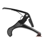 Capotraste Braçadeira Para Guitarra + Palheta Estilo Fender 