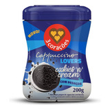 Cappuccino Cookies & Cream Café Instantâneo 3 Corações 200g