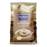 Cappuccino Premium Sabor Avelã Pó Qualimax Vending 1kg