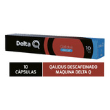 Capsula Cafe Expresso Cafeteira Delta Q Descafeinado