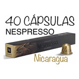 Cápsula Café Nespresso Original Nicaragua Kit C/ 40 Cápsulas