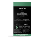 Cápsula De Café Baggio Clássico Compatível Nespresso Com 10 Cápsulas