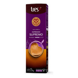 Cápsula De Café Espresso Supremo 10 Cápsulas Tres 3 Corações