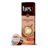 Cápsula De Café Tres 3 Corações Cappuccino Avelã 10undx11g