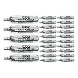 Cápsula Descartável Armas Pressão Airsoft Co2 12g Rossi 25un