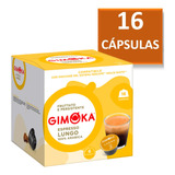 Capsula Dolce Gusto Gimoka Café Espresso Lungo 16 Unidades