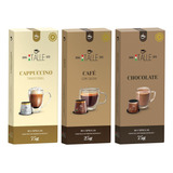 Capsula Nespresso Chocolate Cappuccino Café Italle 30 Unid