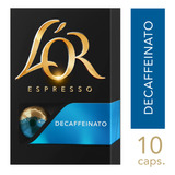 Cápsulas Café L'or Ristretto Decaffeinato 10 Un
