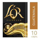 Cápsulas De Café L'or Espresso Guatemala Com 10 Unidades
