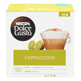 Capsulas Dolce Gusto Cappuccino Nescafé Caixa 10 Unidades