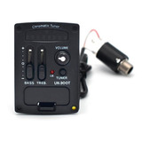 Captador Ativo 2 Bandas + Afinador P/ Cavaco - Uk300t