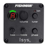 Captador Ativo Fishman Isys+ Afinador Violão Ukulele Pré Amp