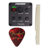 Captador Fishman Isys + Palheta Fender