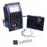 Captador Lc5 Pre Amp Equalizador P/ Violão Com Afinador Lc-5