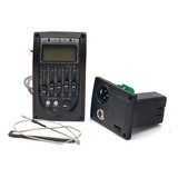 Captador Lc5 Pre Amp Equalizador P/ Violão Com Afinador Lc-5