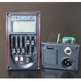 Captador Lc5 Pre Amp Equalizador P/ Violão Com Afinador Lc-5