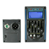 Captador Lc5 Pre Amp Equalizador P/ Violão Com Afinador Lc-5