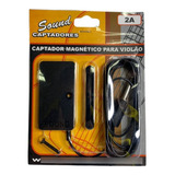 Captador Magnético Cristal De Encaixe P/ Violão Viola Cavaco