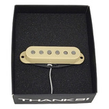 Captador Malagoli Custom Alnico Blues Meio Creme P/ Guitarra