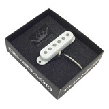 Captador Malagoli Single Custom Dallas Meio Branco Guitarra