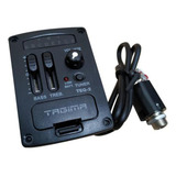 Captador Para Ukulele Equalizador E Afinador Tagima Teq-2