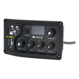Captador Para Violao Joyo Com Playback Mp3 Usb Profissional