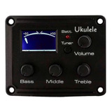 Captador Pre Amp Equalizador P/ Ukulele Phx Nfe + Garantia