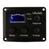 Captador Pre Amp Equalizador Ukulele Cavaco Cavaquinho