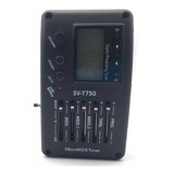 Captador Violão Sv-t750 Afinador Pre-eq Digital Aço Nylon