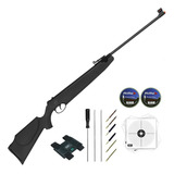 Carabina Pressão 4.5mm 1000fps Norica Dragon + Kit Limpeza
