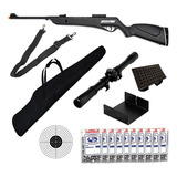 Carabina Rifle De Pressão Cbc Jade Pro 5.5mm + Kit Completo 