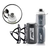 Caramanhola De Água Bike 700ml Porta Objetos + 2 Suportes