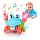Caranguejo Brinquedo Fujão Sensor Dança Toca Música Sr Joe 