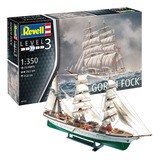 Caravela Gorch Fock - 1/350 - Kit Revell 05432 - 26,5 Cm