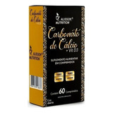 Carbonato De Cálcio 500mg Vitamina D 60cp Alisson Nutrition