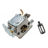 Carburador Completo + Filtro Motosserra Tekna Cs46 Cs53 Cs58