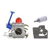 Carburador E Filtro Roçadeira Husqvarna 128r 128rj Com Junta