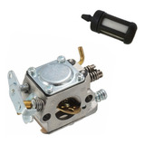Carburador + Filtro Combustivel Motosserra Toyama Tcs46x