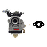 Carburador + Junta Roçadeira Gasolina Husqvarna 143rii -236r