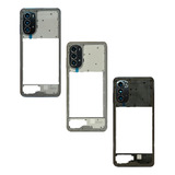 Carcaça Aro Lateral Moldura Botão Compatível Moto G52 Xt2221