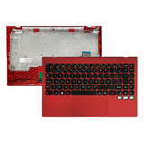 Carcaça Base Com Teclado Notebook Motion Red Q4128c Q464c