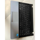 Carcaça Base Do Teclado Para Notebook Samsung Np300e4c