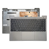 Carcaça Com Teclado Notebook Compaq Presario 430 450 Cinza