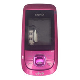 Carcaça Completa Para Nokia 2220s-b Rosa