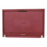 Carcaça Da Tampa E Dobradiça Notebook Motion Red Q4128c