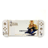 Carcaça Nintendo Switch Branco Zelda Link Breath Of The Wild