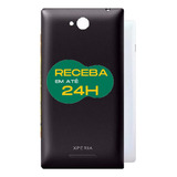 Carcaça Para Xperia C2304 Tampa Traseira Botão Power Volume